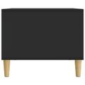 vidaXL Konferenčný stolík Čierna 90 x 50 x 40 cm Kompozitné drevo