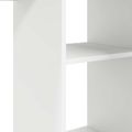 vidaXL Stôl Biela 142 x 102 x 73 cm Kompozitné drevo