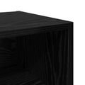 vidaXL Skriňa pod posteľ Čierny dub 40 x 30 x 50 cm Kompozitné drevo