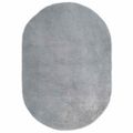 vidaXL Chlpatý koberec s vysokým vlasom NAVARRA svetlosivá 300x200 cm
