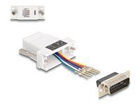 D-Sub 15 pin male to RJ12 female Assembl