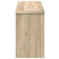 vidaXL Vešiak na stenu Nástenná montáž Sonoma dub 50 x 16 x 26 cm