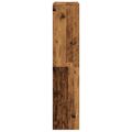 vidaXL Deliaca stena staré drevo 100x33x156,5 cm kompozitné drevo