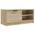 vidaXL TV stolík dub sonoma 80x35x36,5 cm spracované drevo