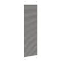 vidaXL plisovaná roleta antracitová 55x200 cm Šírka látky 54,4 cm