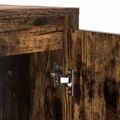 vidaXL Kabinet na práčku Dymová dub 87 x 60 x 89 cm Kompozitné drevo
