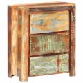 vidaXL Komoda 59x33x75 cm, recyklovaný masív