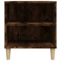 vidaXL TV skrinka dymový dub 102x44,5x50 cm spracované drevo