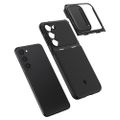 Púzdro Spigen Optik Armor pre Samsung Galaxy S23 čierna