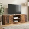 vidaXL TV skrinka Staré drevo 150 x 31 x 47 cm Kompozitné drevo