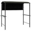 vidaXL Altánok so strechou 220x110x200 cm krémový