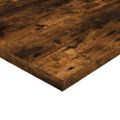 vidaXL Nástenné police 4 ks dymový dub 40x30x1,5 cm kompozitné drevo