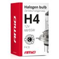 Halogénová žiarovka H4 12V 60/55W UV filter (E8) AMiO-01268