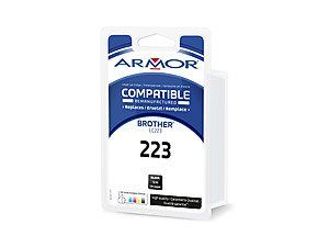 alt. kazeta wecare ARMOR pre BROTHER LC223BK Black pre DCP-J4120,MFC-J4420,4620,4120,4625,5320,5620,5720 12ml (600 str.)