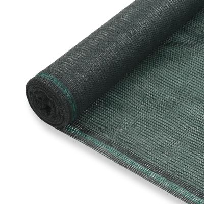 vidaXL Zástena na tenisový kurt, HDPE 1,8x100 m, zelená
