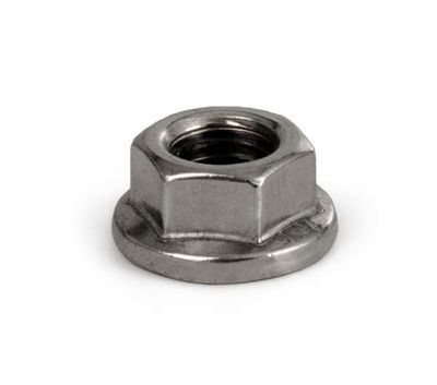 Matica G21 prírubová M10, DIN 6923, nerez