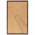 vidaXL Fotorámiky na stôl, koláž 3 ks, hnedé 13x18 cm, MDF