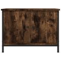 vidaXL TV skrinka s dvierkami dymový dub 60x35x45 cm spracované drevo