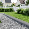 vidaxl Obrubník trávnika 10 m x 25 cm Pozinkovaná oceľ Strieborná