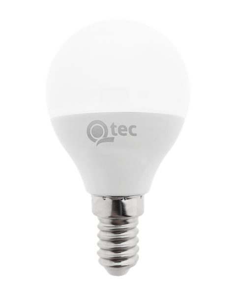 LED žiarovka Qtec 5W P45 E14 neutrálna biela