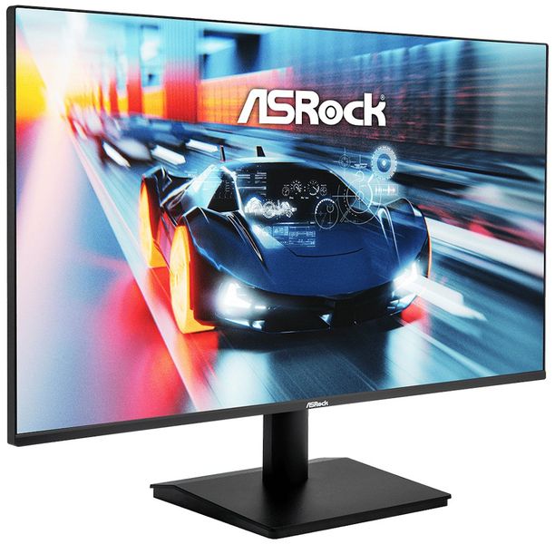 Challenger by Asrock monitor CL27FFB 27"/IPS/1920x1080/144Hz/ 300cd/m2/1ms/VGA/HDMI LED monitor, herní, 27", IPS, 1920×1080, 16:9, 144Hz, 1ms, 300cd/m2, 1× HDMI, 1× VGA, cerný, en. tr. E