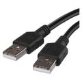 Kábel USB 2.0, A/M – A/M, 2m, čierna, EMOS S70200