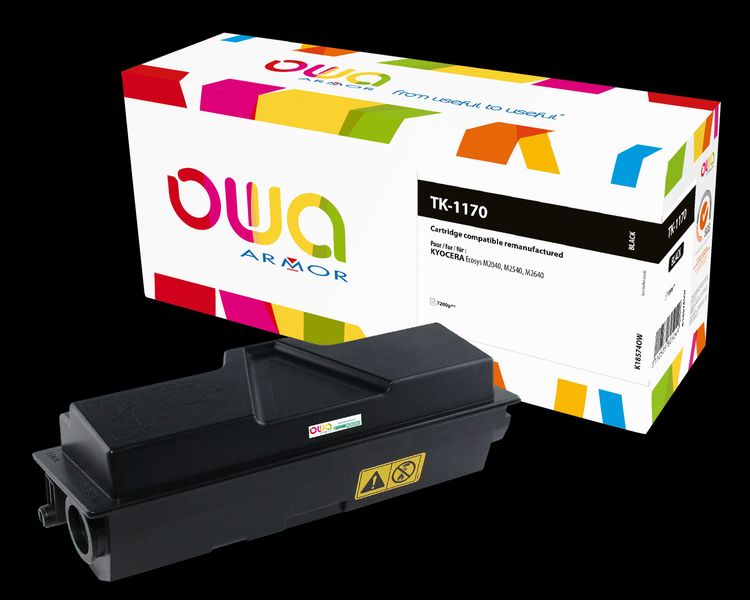 OWA Armor toner kompatibilný s KYOCERA TK1170, čierna/black