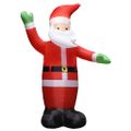 vidaXL Nafukovací Santa Claus s LED diódami vianočná dekorácia IP44 4,5 m