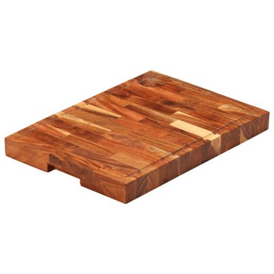 vidaXL Doska na krájanie 42x30x4 cm masívna akácia