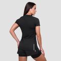Dámske bežecké tričko Pulse Black - GymBeam, veľkosť M, veľkosť oblečenia M