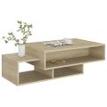 vidaXL Konferenčný stolík, dub sonoma 105x55x32 cm, kompozitné drevo