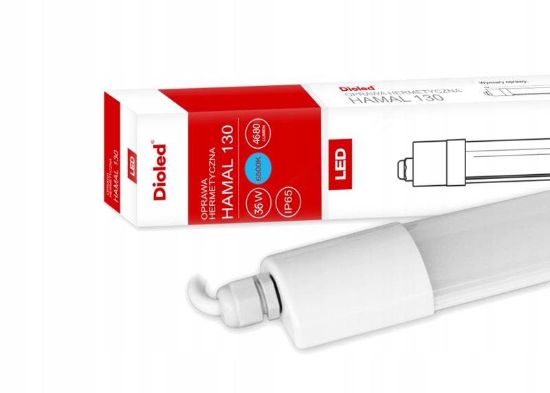 Svietidlo lineárne DIOLED Hamal 130 36W 6000k 120cm