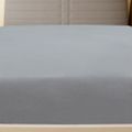 vidaXL Priliehavé prestieradlo Jersey sivé 140x200 cm bavlna