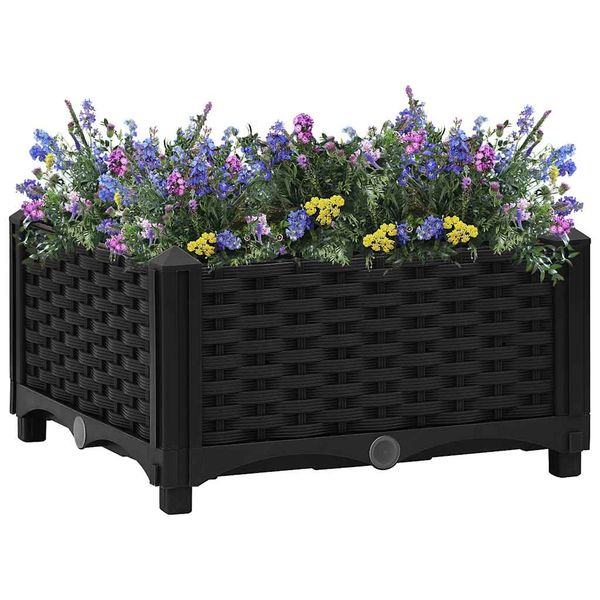 vidaXL Vyvýšený záhon 40x40x23 cm polypropylén
