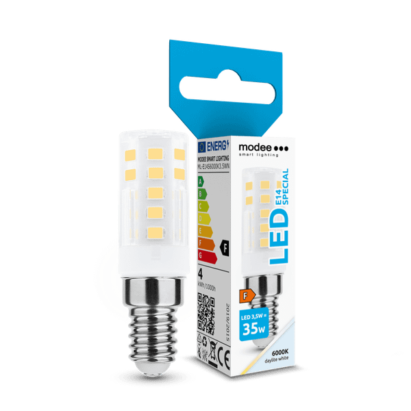 Modee Lighting LED Special Ceramic keramická žiarovka E14 3,5W studená biela (ML-E14S6000K3.5WN)