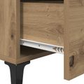 vidaXL Servírovacia skriňa Remeselný dub 69,5 x 34 x 90 cm