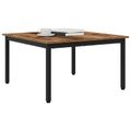 vidaXL Konferenčný stolík Staré drevo 80 x 80 x 45 cm Kompozitné drevo