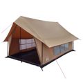 vidaXL Stan chata Hnedá 340 x 246 x 210 cm Polybavlna