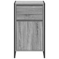 vidaXL Servírovacia skriňa Sivý Sonoma 43 x 36 x 75,5 cm