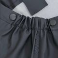 VidaXL Prsné topánky s čižmami čierna, veľkosť 38