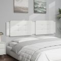 vidaXL Vankúš na čelo postele Zadar biely 200 cm umelá koža