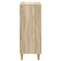 vidaXL Zásuvkový kabinet 66 x 34,5 x 90 cm Kompozitné drevo Dub sonoma