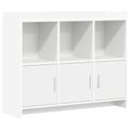 vidaXL Servírovacia skriňa Biela 98,5 x 33 x 80 cm Kompozitné drevo