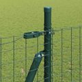 vidaXL Euro plot s betónovým podstavcom 10 x 1,6 m PVC potiahnutá oceľ
