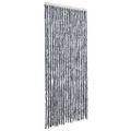 vidaXL Záves proti hmyzu, strieborný 90x200 cm, ženilka