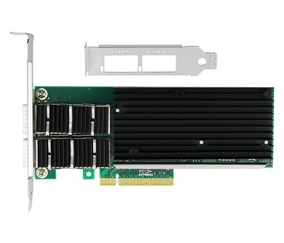 XtendLan PCI-E sieťová karta, 2x 40Gbps QSFP+, Intel XL710, PCI-E x8 Sieťová karta, PCI-E x8, 40Gbps, 2x QSFP+, Intel XL710