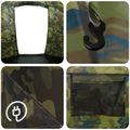 vidaXL Rybársky stan s rýchlym uvoľnením osoba Svetlý camouflage