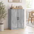 vidaXL Servírovacia skriňa Sivá sonoma 66 x 34,5 x 87 cm