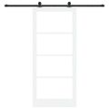 vidaXL Posuvné dvere ORKDAL Biela 93 x 211 cm