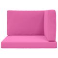 vidaXL Vankúš na vonkajšiu pohovku Polyester Ružová 80 x 80 cm